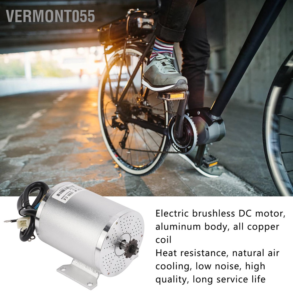 Vermont055 Bộ điều khiển động cơ DC không chổi than điện 72V 3000W tốc độ cao cho xe đạp tay ga