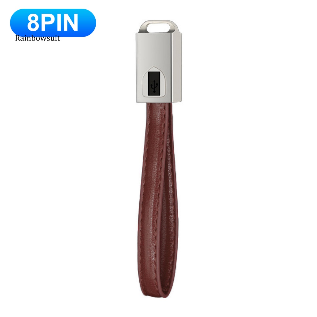 Cáp Sạc Micro USB Type-C 8-pin Thiết Kế Móc Khóa Đa Năng Cho iOS