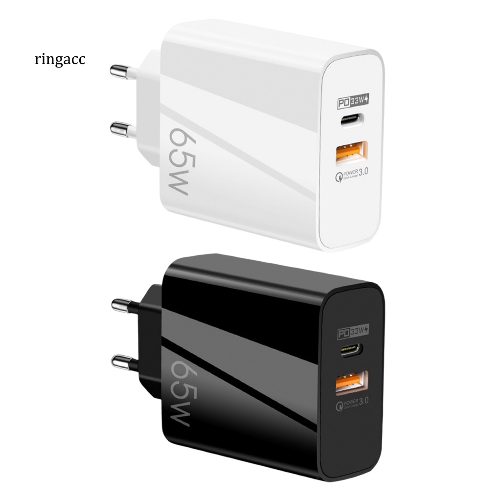 Cốc Sạc Nhanh PD QC30 Phích Cắm EU Cho Điện Thoại