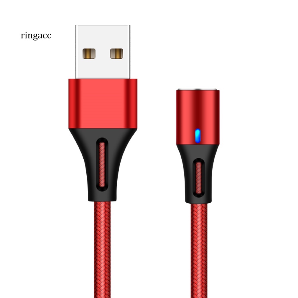 Dây Cáp Sạc Nhanh RGA Từ Tính 3A QC30 Cổng Micro USB Loại C Cho iPhone