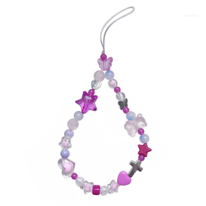 Dây Đeo Điện Thoại / Móc Khóa Hình Cô Gái Ngọt Ngào Dùng Làm Quà Tặng Sinh Nhật