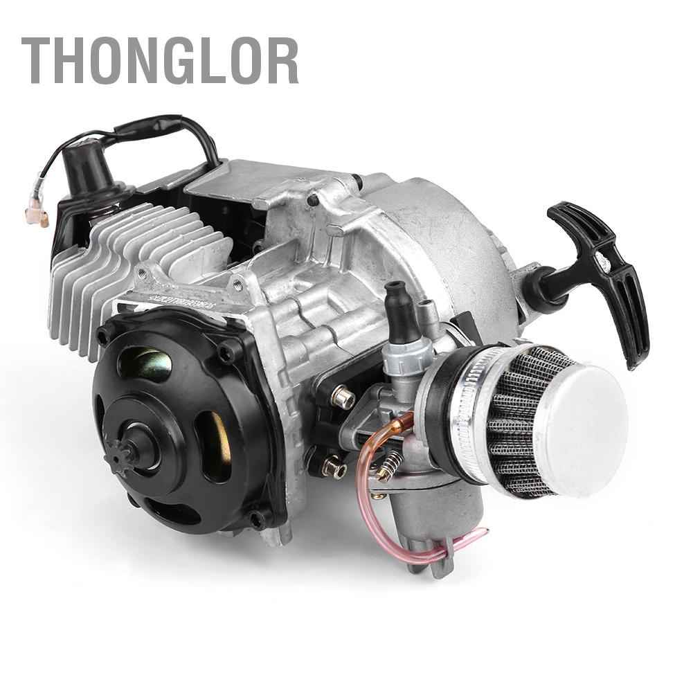 Thonglor 47CC 49CC 2 Thì Kéo Khởi Động Cơ Bỏ Túi Cho Mini Quad Bike Xe Tay Ga ATV ride 2 u
