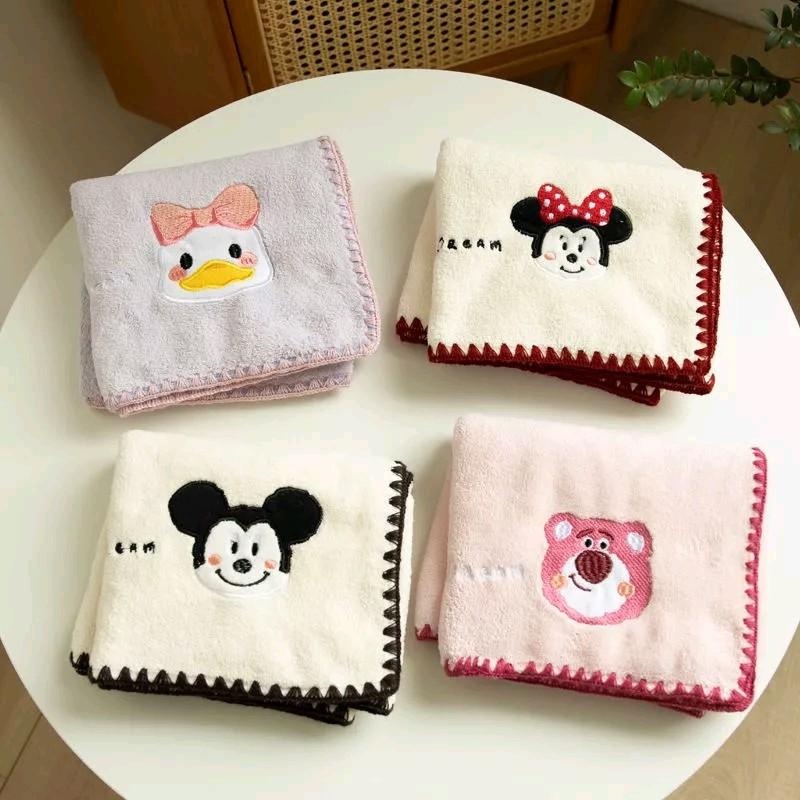 Set 2 Khăn Lông Cừu Mềm Mại Thấm Hút Tốt cho bé