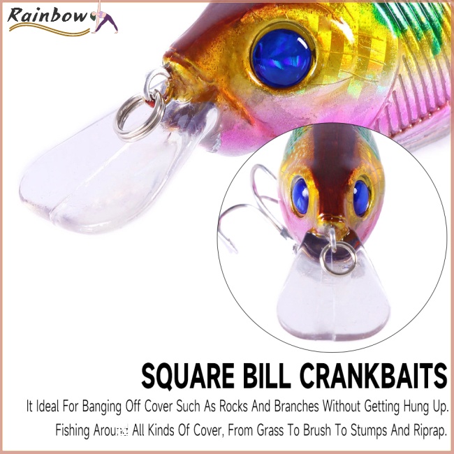 Set 5 Mồi Giả Thu Hút Câu Cá Hiệu Quả