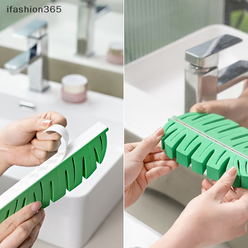 Giá Đỡ Cọ Trang Điểm 6 Nhánh Gắn Tường Tự Dính Tiện Lợi ifashion365