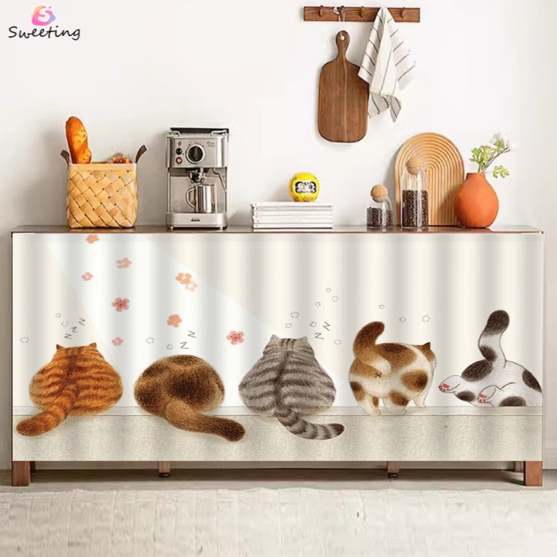 Rèm Cửa Họa Tiết Động Vật Hoạt Hình Trang Trí Nhà Bếp / Phòng Tắm