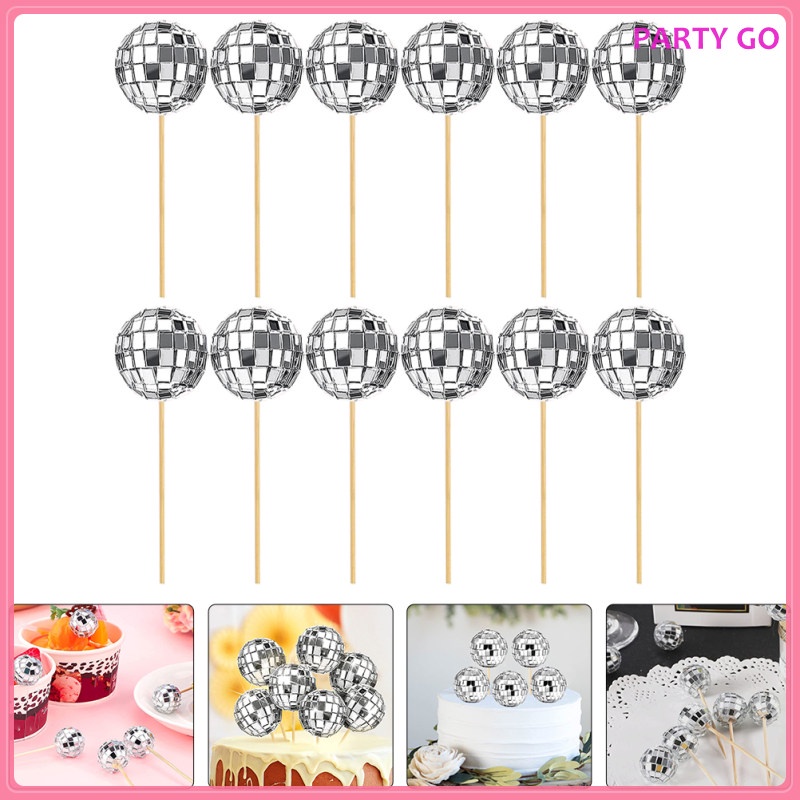 Set 12 Quả Cầu Rơm Mini Trang Trí Tiệc