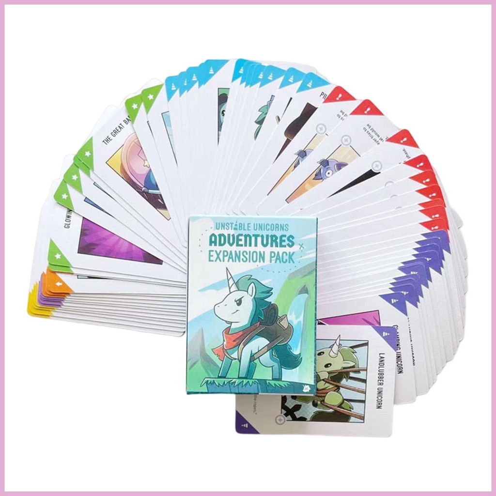 Bộ Thẻ Bài Trò Chơi Phiên Bản Tiếng Anh Vui Nhộn Dành Cho Người Mới Bắt Đầu