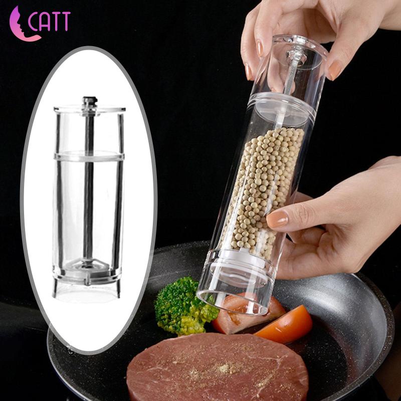 Cối Xay Tiêu Bằng Acrylic Trong Suốt Có Thể Điều Chỉnh Tiện Dụng