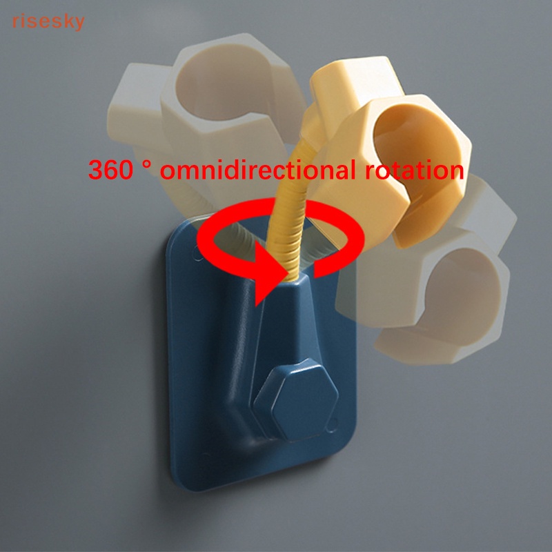 Giá Đỡ Vòi Hoa Sen Có Giác Hút Tùy Chỉnh Tiện Dụng Cho Nhà Tắm