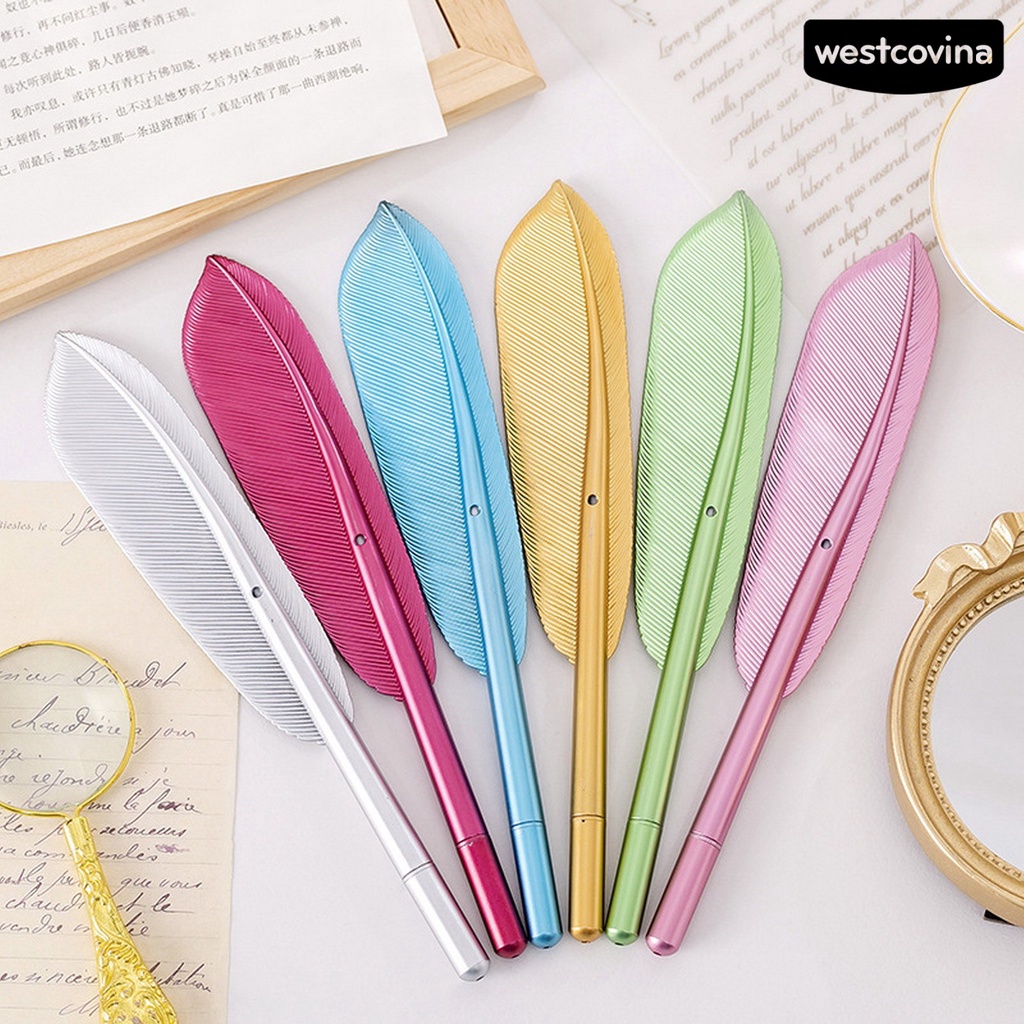 [WSTN]✎Set 2 Bút Mực Gel Ngòi 0.5mm Nhanh Khô Chống Trượt Nhiều Màu Sắc Tiện Dụng