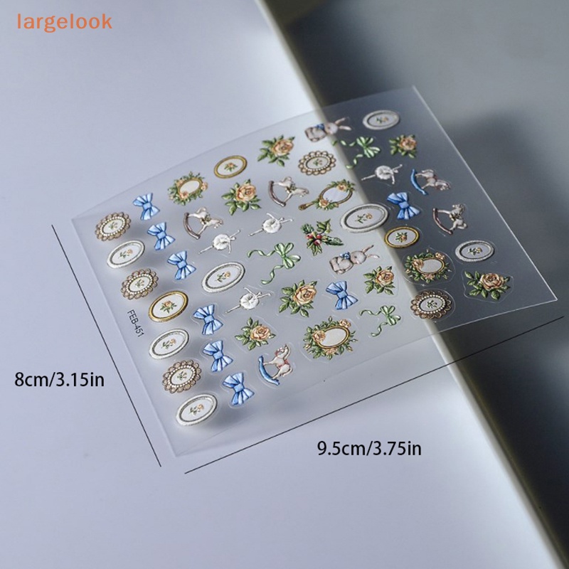 1 Tấm Hình Dán Móng Tay Phong Cách Bohemia