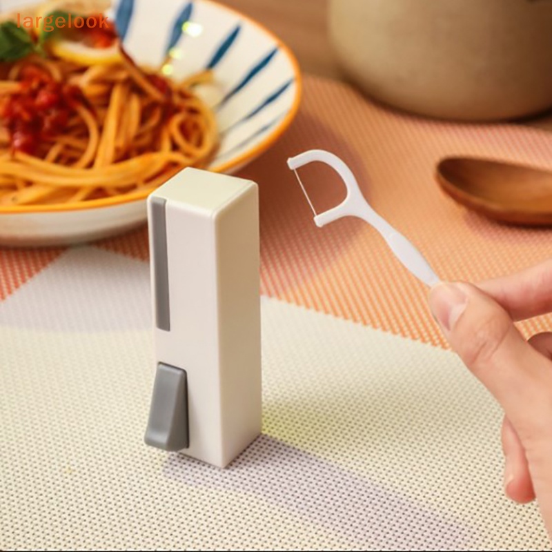 Hộp Đựng Chỉ Nha Khoa Tự Động Làm Sạch Răng Tiện Dụng Mang Theo Du Lịch
