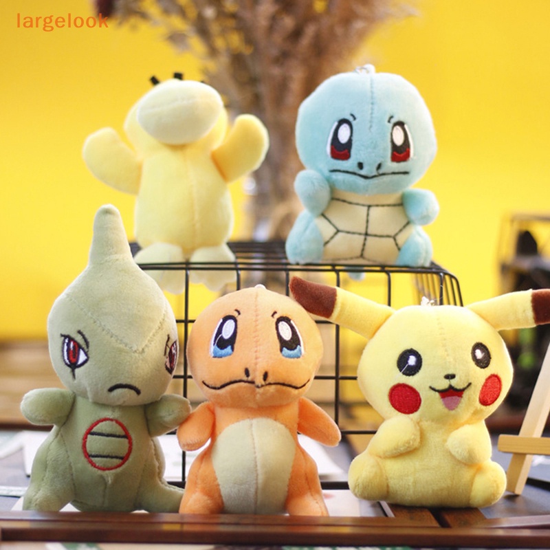 1 Móc Khóa Hình Pikachu Nhồi Bông Đáng Yêu 12cm