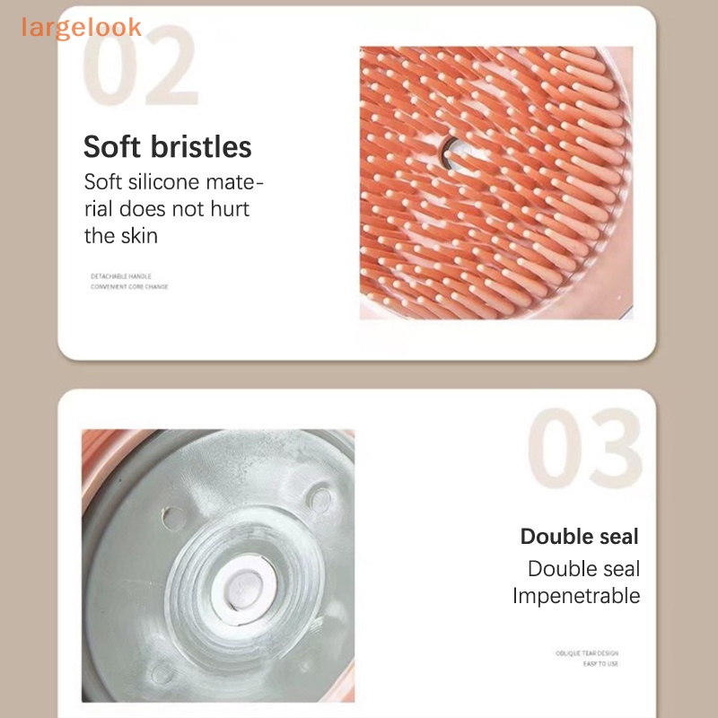 Bàn Chải Silicone Tự Động Mát Xa Đa Năng Sáng Tạo