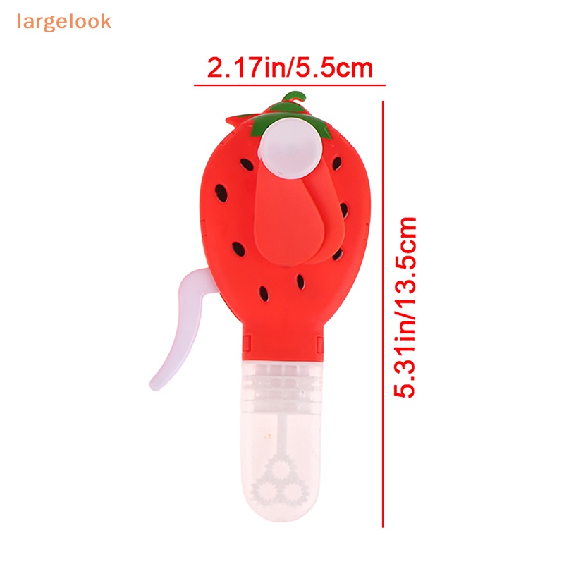 1 Quạt Thổi Bong Bóng Cầm Tay Mini Hình Trái Cây Dùng Làm Quà Tặng Sinh Nhật / Lễ Hội