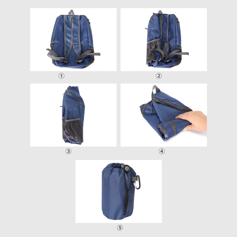 Balo Thể Thao Chống Thấm Nước Siêu Nhẹ Gấp Gọn Tiện Dụng Cho Nữ