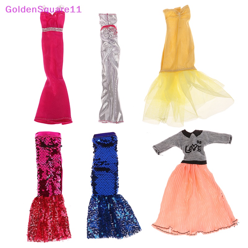 Đầm Vàng Xinh Xắn Dành Cho Búp Bê 30CM