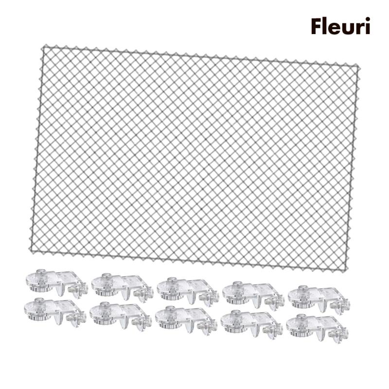 Tấm Lưới Che Bể Cá Có Kẹp Thay Thế Tiện Dụng Ốp