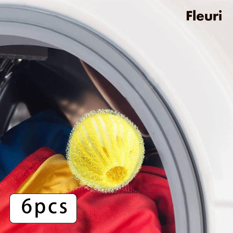 Set 6 Quả Bóng Làm Khô Quần Áo Cho Thú Cưng