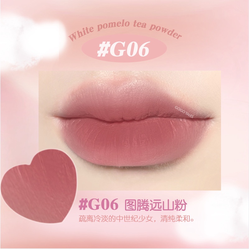 Son Kem Gogotales Tông Nhung Lì Mềm Mại Tinh Tế