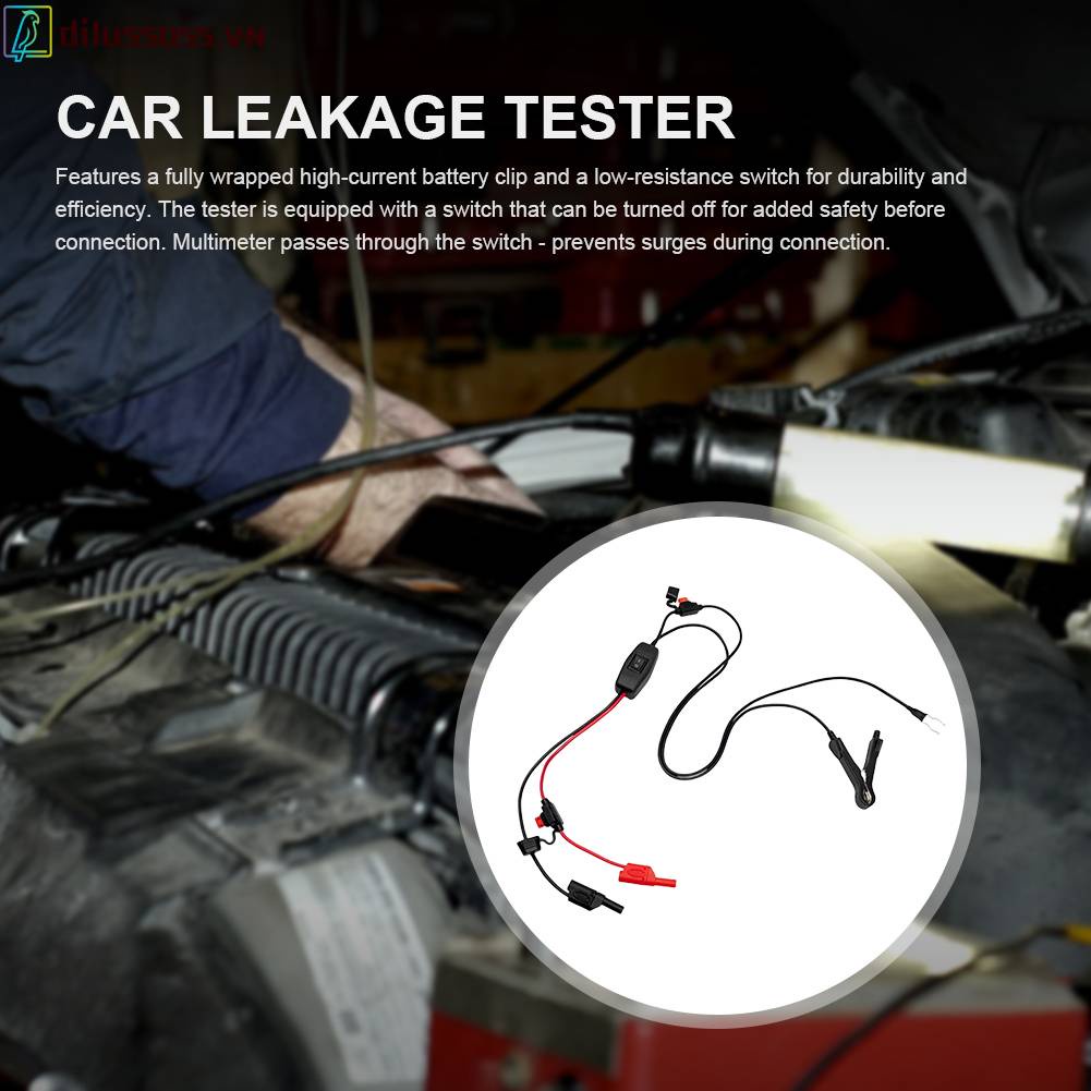 Kẹp Lò Xo Dò Dòng Điện Pin Không Cần Nguồn