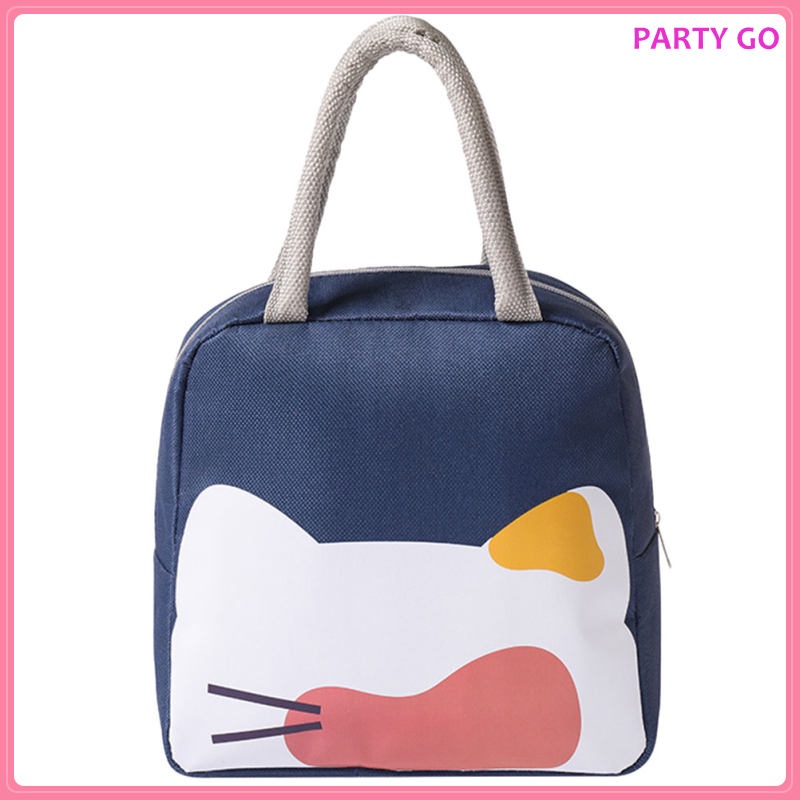 Túi Đựng Hộp Cơm Trưa Cách Nhiệt Cỡ Nhỏ Tiện Dụng Mang Theo Du Lịch / Dã Ngoại Cho Nam