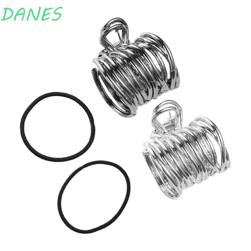 DANES Kẹp Tóc Móng Vuốt Bằng Kim Loại Đơn Giản Ngọt Ngào Phong Cách Hàn Quốc Cho Nữ