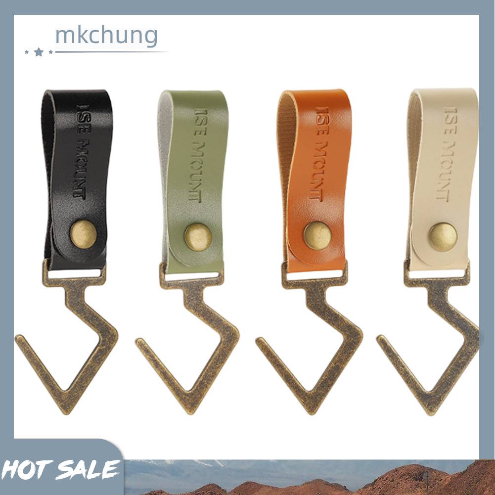 Móc Khóa Cắm Trại Hình Chữ S Phong Cách Retro