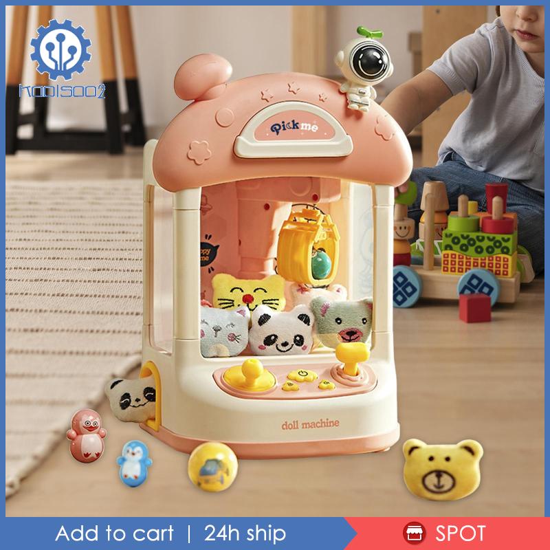 Máy Chơi Game Mini Có Nhạc Và Đèn Vending Grabber Dễ Thương Cho Người Lớn Và Trẻ Em