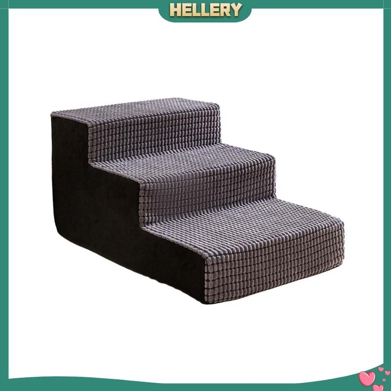 Vỏ Bọc Bậc Cầu Thang 3 Bước Bằng Vải Nhung Chống Trượt Có Thể Giặt Sạch Dành Cho Cún Cưng