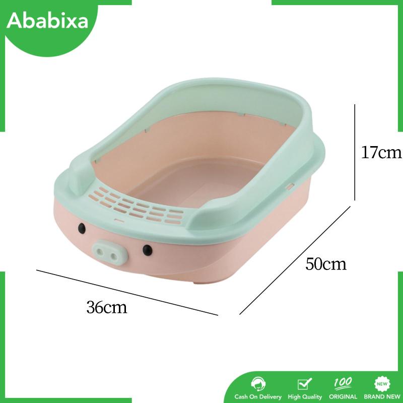 Hộp Đi Vệ Sinh Bán Nguyệt Cho Mèo Cưng