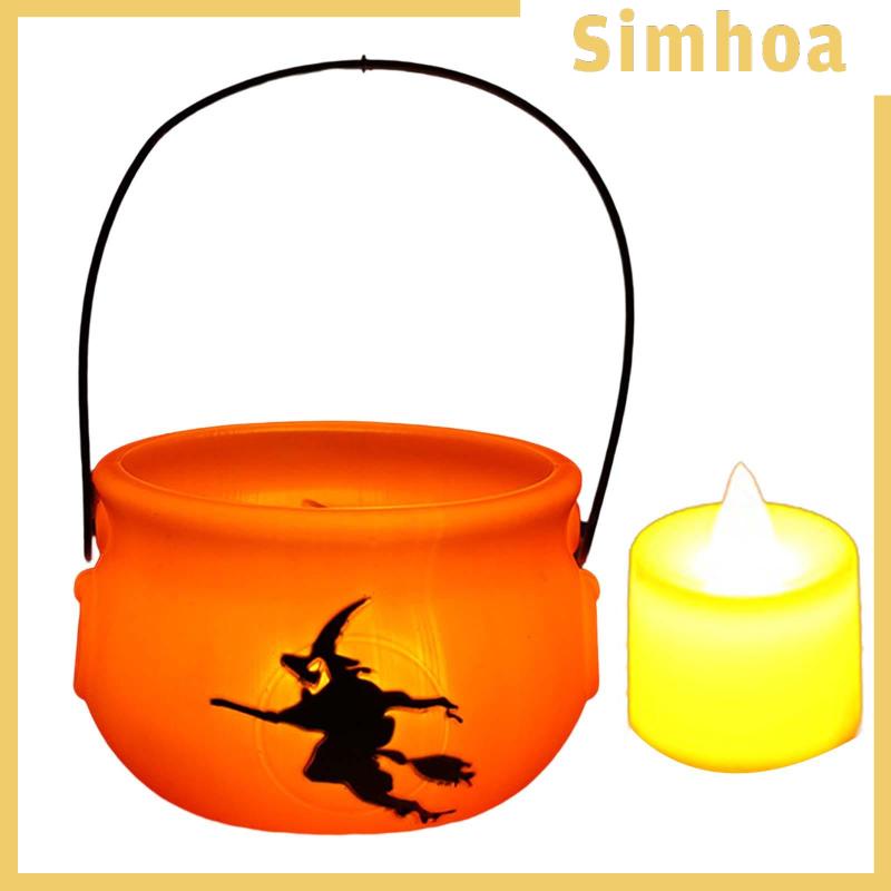 Giỏ Đựng Kẹo / Đồ Trang Trí Hình Bí Ngô Halloween