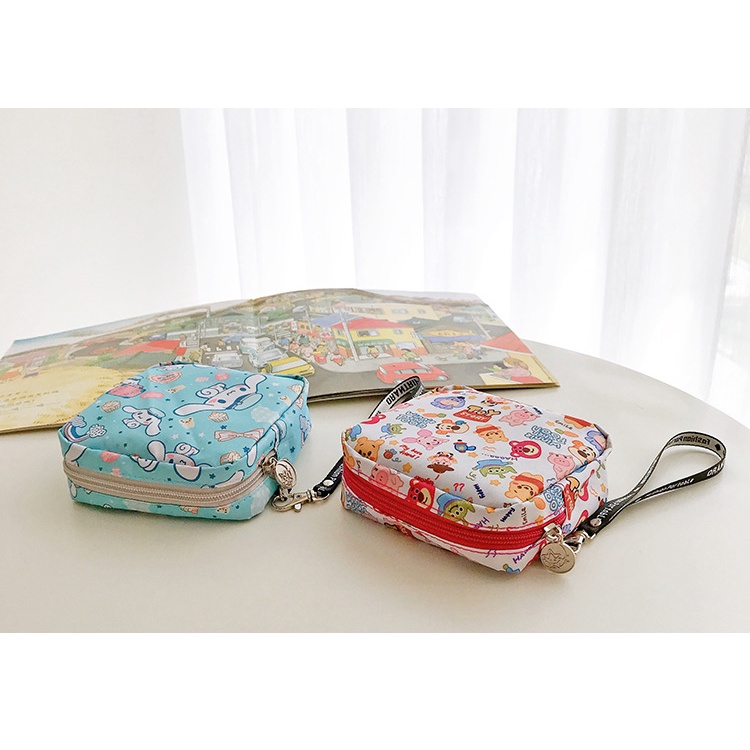 Túi Đựng Đồ Sức Chứa Lớn Họa Tiết Hoạt Hình Dễ Thương Túi Đựng Đồ Đa Năng Tiện Lợi