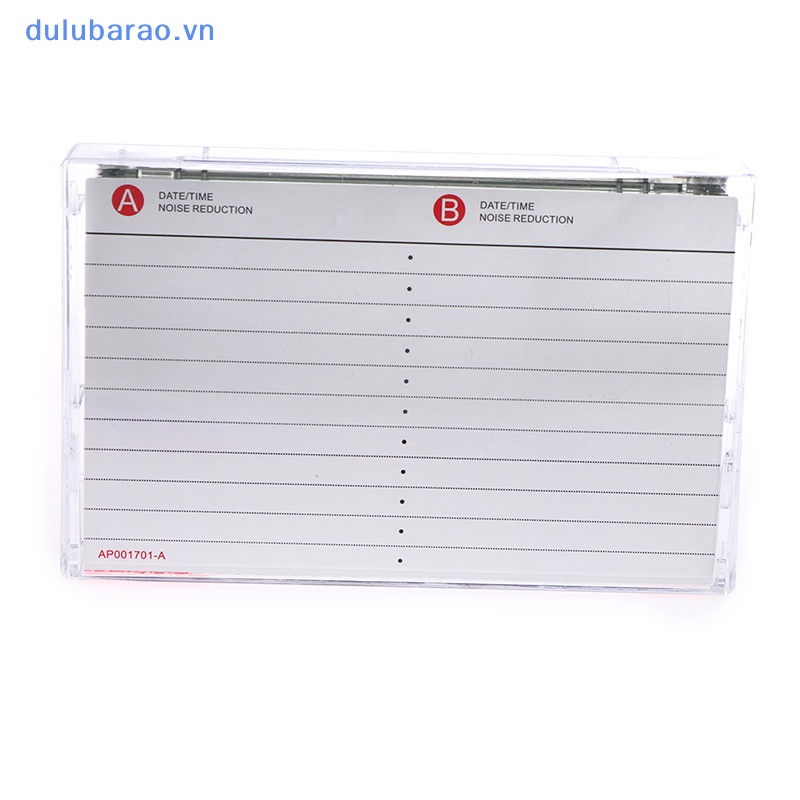 Dul tiêu chuẩn Cassette trống Băng Máy nghe nhạc trống 60 phút Băng âm thanh từ tính Ao