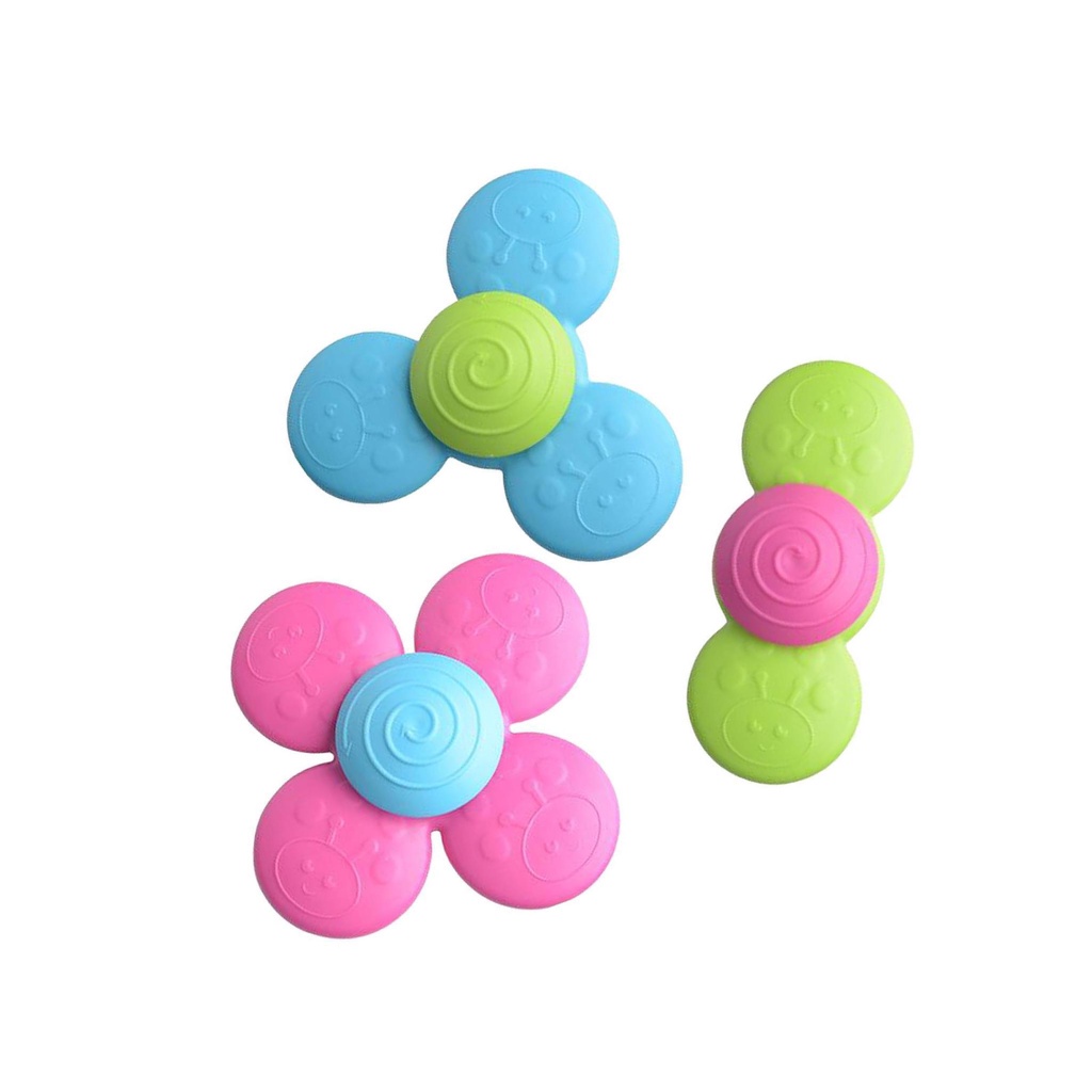 Set 3 Đồ Chơi Hít Tường Cho Bé Chơi Khi Tắm