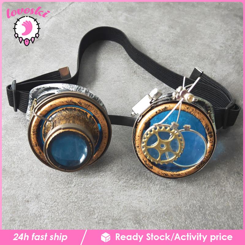 Kính Mát Thời Trang Steampunk Phong Cách Punk Gothic Cho Nam Và Nữ