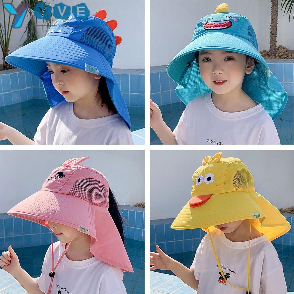 YVE Mũ Bucket Rộng Vành Chống Nắng Cao Cấp Thời Trang Dành Cho Bé