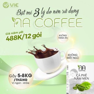 Cà phê nấm men. cà phê làm gầy chính hãng vic