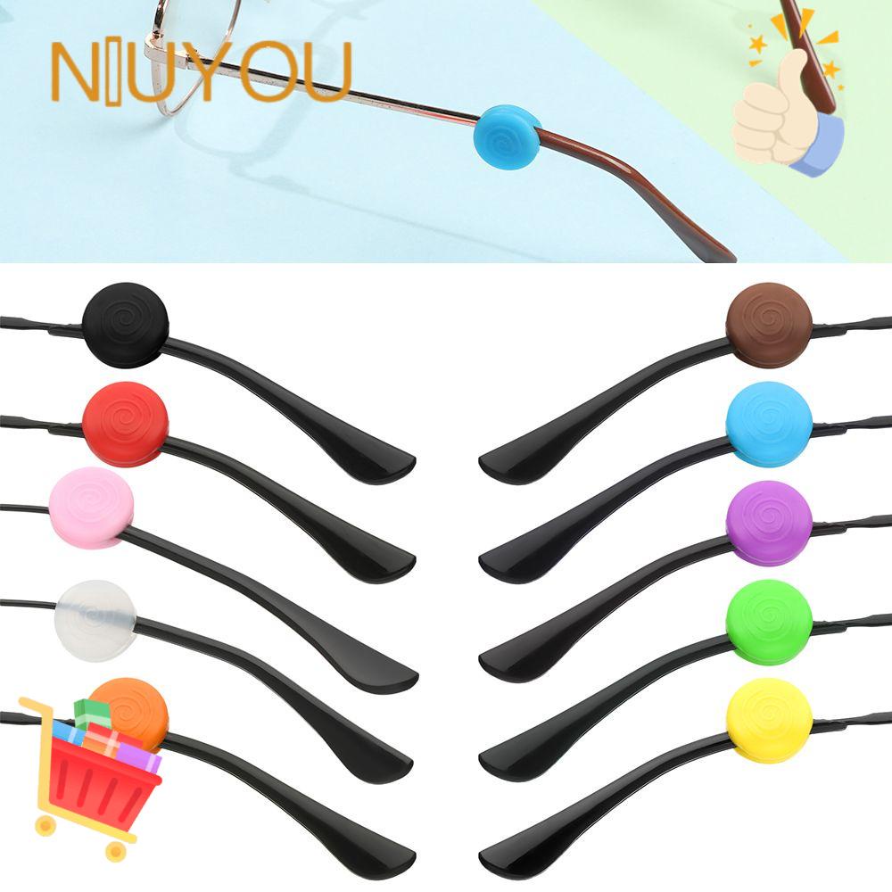 NIUYOU 1 Cặp Tay Cầm Bằng Silicone Cho Mắt Kính