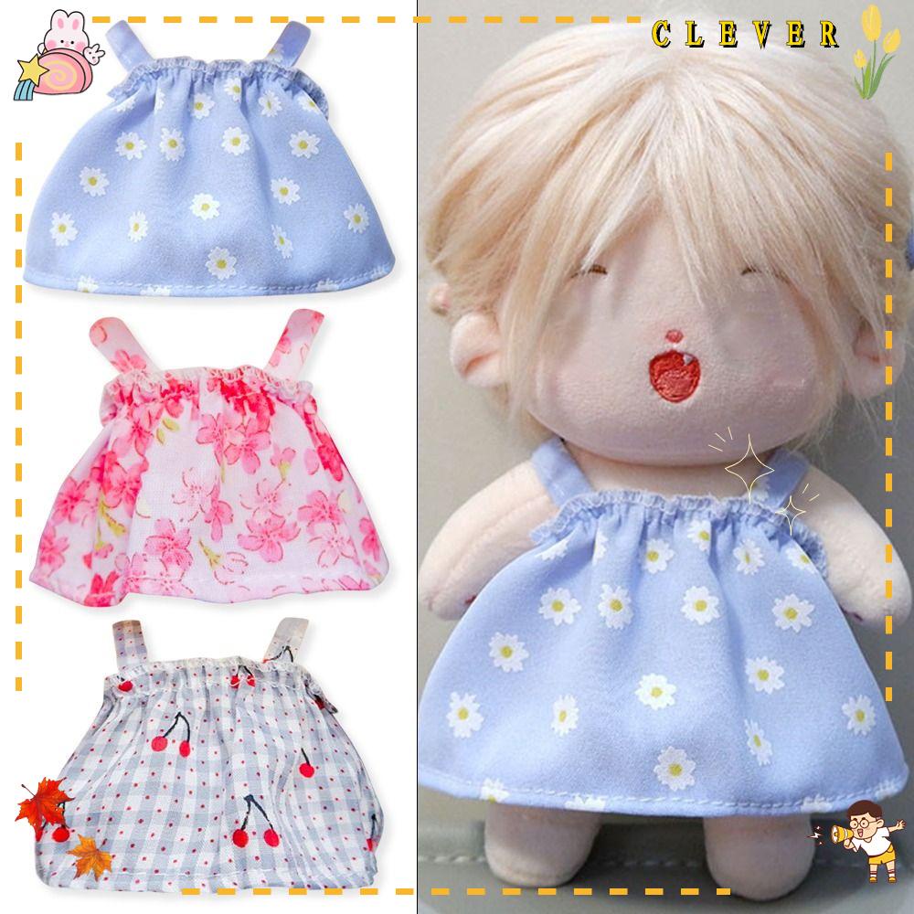CLEVER Đầm Hoa Handmade Dễ Thương Cho Búp Bê 20cm