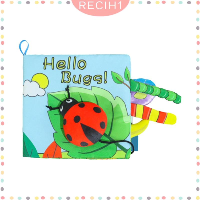 Sách Đồ Chơi Mềm Mại Có Thể Giặt Lại Dành Cho Trẻ Mẫu Giáo