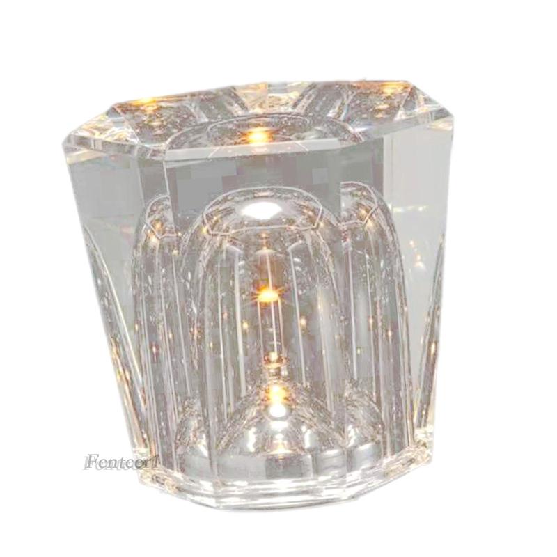 Đèn LED Để Bàn Ánh Sáng Ban Đêm Pha Lê Có Thể Sạc Lại Đa Ứng Dụng Cho Nhà Hàng / Khách Sạn