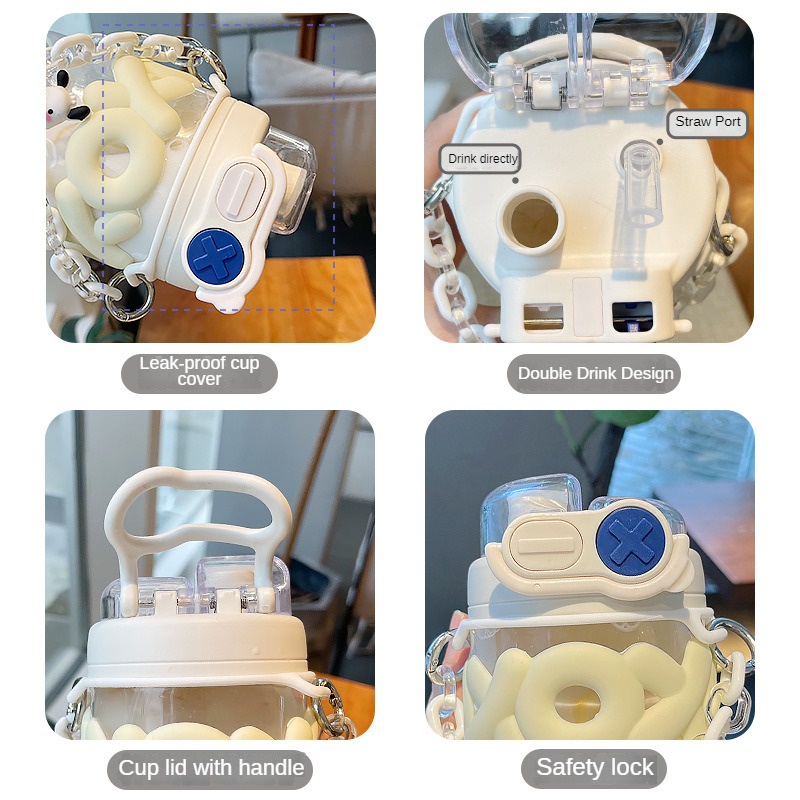 Cốc Uống Cà Phê Có Nắp Đậy Thiết Kế Đơn Giản Tiện Dụng