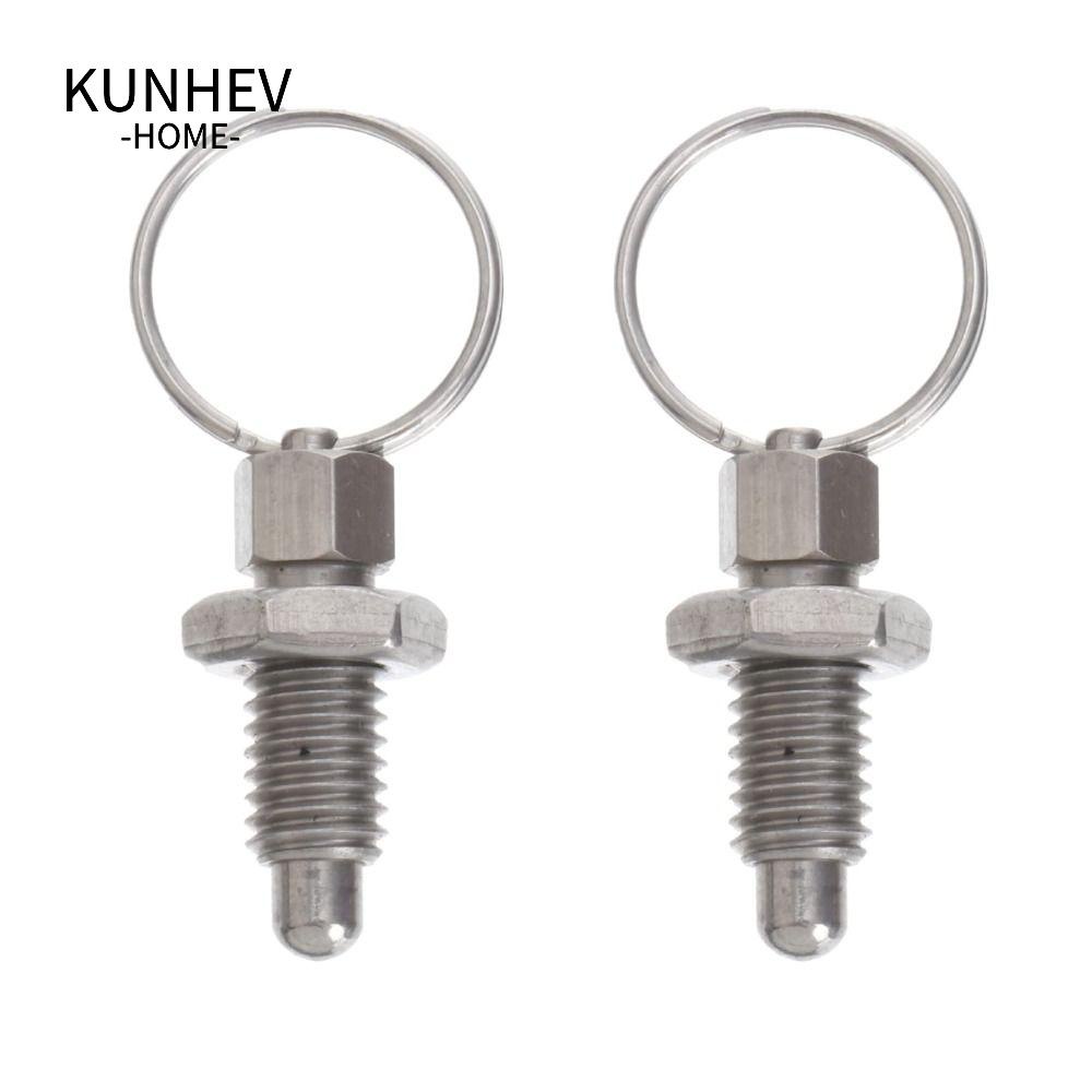 KUNHEV Set 2 Dụng Cụ Bằng Thép Không Gỉ M8 Dùng Cho Máy Móc Và Dụng Cụ Lăn