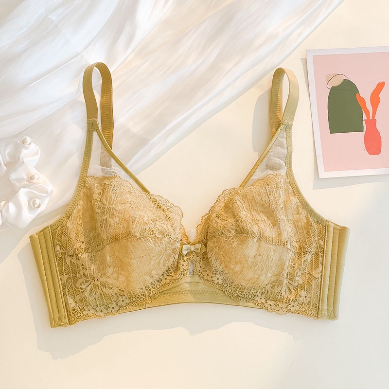 Ultra Áo lót Siêu Mỏng Không Gọng Thép Đính Tai Thỏ Gợi Cảm Cho Nữ