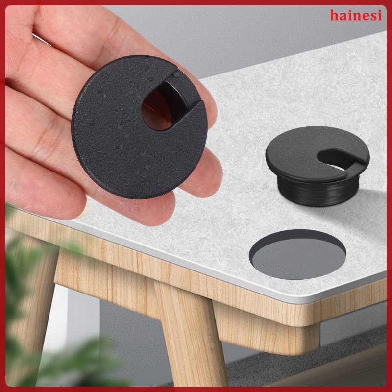 Bộ 6 Nắp Đậy Lỗ Dây Cáp Để Bàn Tiện Dụng