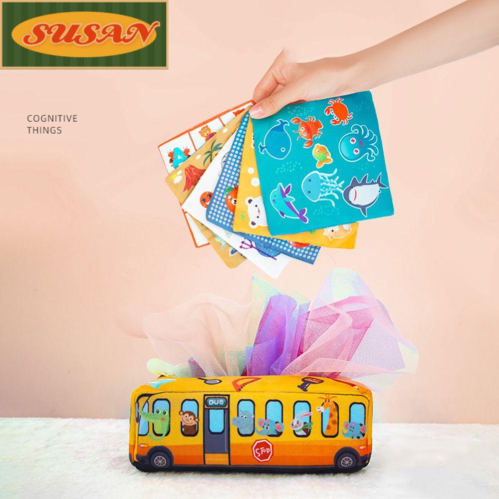 SUSANS Hộp Khăn Giấy Đeo Ngón Tay Tập Thể Dục Sớm Cho Bé