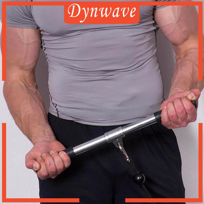 Thanh Kéo Thẳng Gắn Dây Cáp Tập Cơ Bắp Với Tay Cầm Cao Su Tiện Dụng