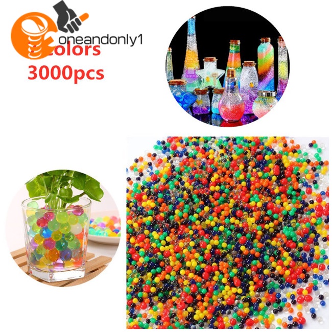 Bộ 3000 Hạt Nở Trong Suốt Dùng Cho Trang Trí Bình Hoa